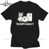 D02 Summer Cotton Battle Cats Unisex  Graphic T-Shirt Unisex T Shirt