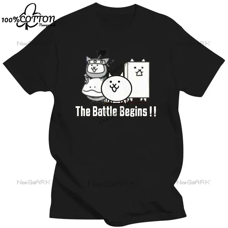 D02 Summer Cotton Battle Cats Unisex Graphic T-Shirt Unisex T Shirt