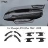 For Changan CS55 Plus 2024 Vehicle Door Handle Bowl Cover Guard ABS Bright Chrome Border Trim Decoration