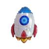 1Pc Astronaut Party Balloons Large Silver Outer Space Rocket  Spacecraft Galaxy Theme Foil Balloons for Birthday Party Kids Deco