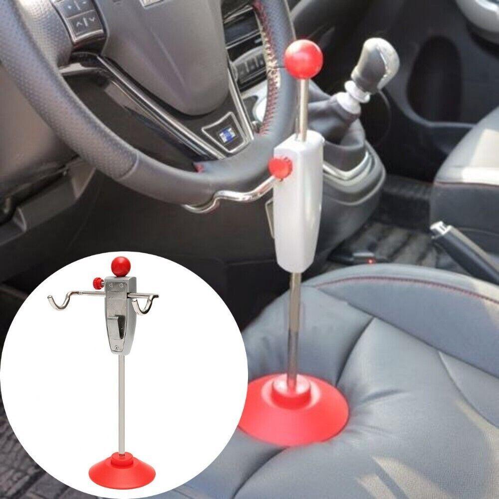 Supporto Metallico Robusto per Volante d'Auto - Strumento per l'Allineamento delle Ruote del Veicolo per Regolazioni del Rack e Livellamento