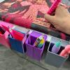 Diamond Painting Organizer Heavy-Duty Desk Pen Holder Space-Saving Desk Organizer Multifunctional Tray for Artists Office Home