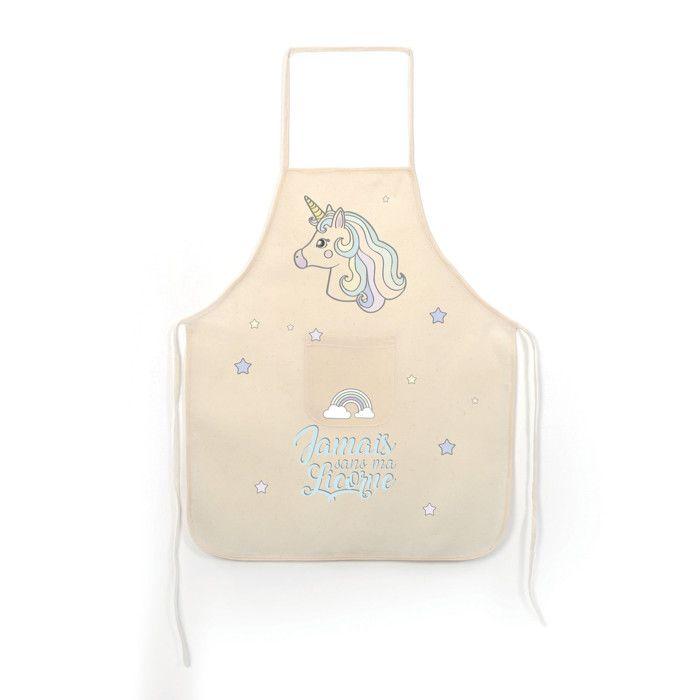Tablier enfant en coton - 49 x 60 cm