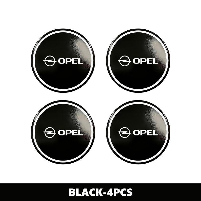4Pcs Car Styling Wheel Center Caps Badge Tire Hub Sticker Decor For Opel Insignia Astra G J F K Vectra C H Corsa C B D Omega