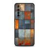 Soft TPU For Realme 11 10 9 Pro Plus GT2 GT3 GT5 C21 C25 C35 C53 C55 C67 Pro Phone Case Vintage Industrial Style Rusty Pattern