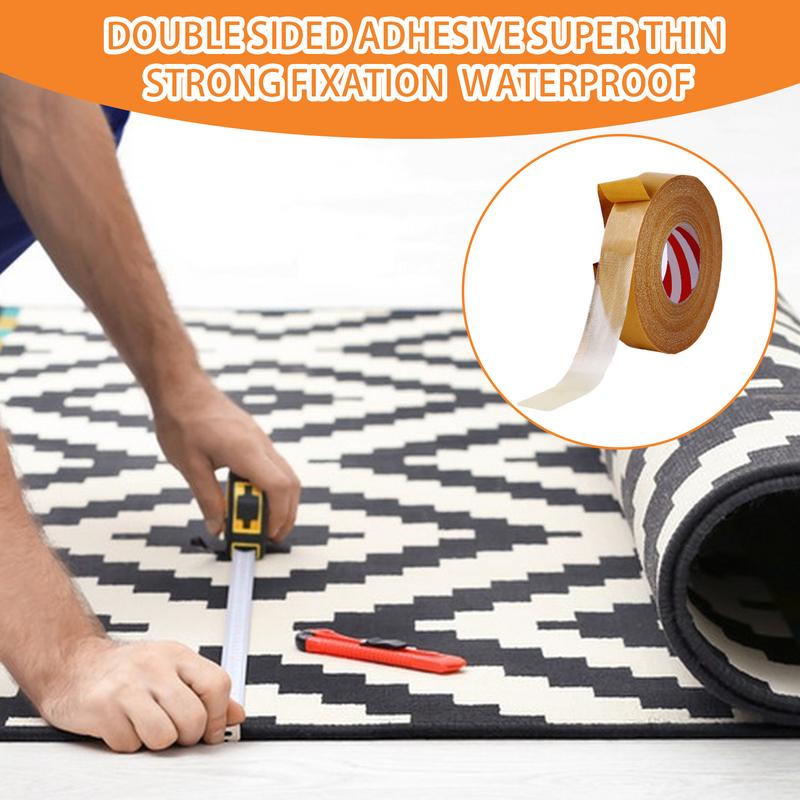Super Strong Fixation Double Sided Tape Heavy Duty Waterproof Powerful Grid Carpet Adhesive Tape High adhesion Cloth-based tape