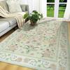 New Vintage Floral Rugs Soft Accent Area Rug Large Size Rugs Low-Pile Carpet for Living Room Bedroom Home Decor Floor Mat