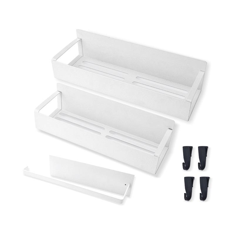 Magnetic Punch-Free Refrigerator Spice & Storage Rack for Kitchen Organization