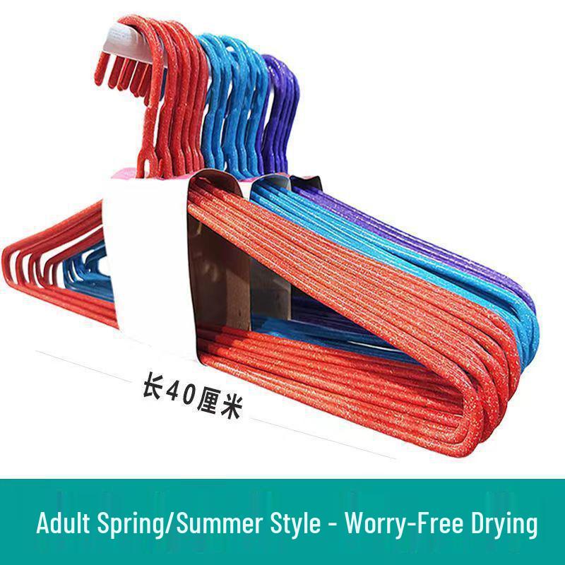 

Bold and Sturdy Adult Home Hangers - Ideal for Drying 5 + 5 Free [10 total]