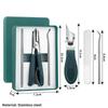 25 Defree Anti-Splash Slant Edge Nail Clipper Professional High-End Eagle Beak Oblique Toe Nail Trimmers Ingrown Toenail Tools