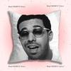 Drake O-OvO OWL Pillow Covers Cartoon Sofa Decorative Home Double-sided Printing Short Plush Cute Cushion Cover