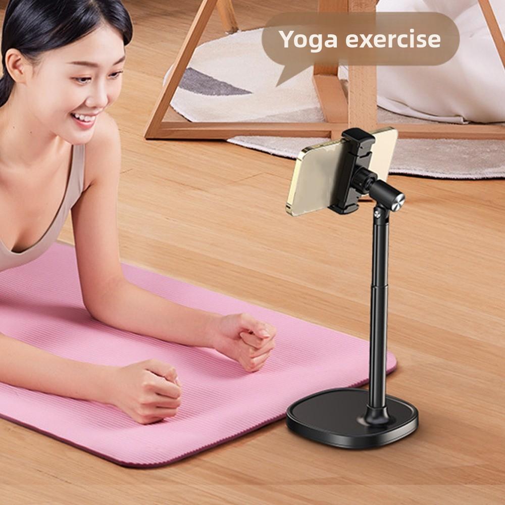 Adjustable Height Telescopic Phone Stand 360° Rotate Mobile Phone Bracket  Phone Accessories