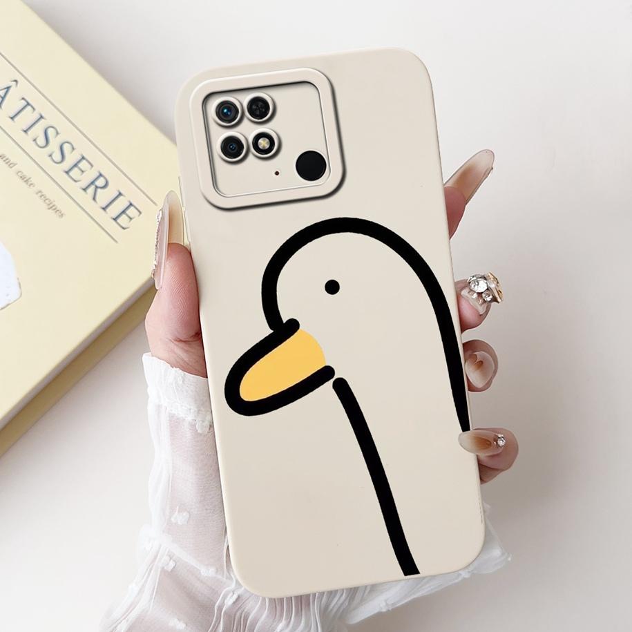 For Xiaomi Redmi 10C Case Popular Flower Camera Protection Funda Soft Silicone Phone Case For Redmi 10 Power Cover Redmi10C Capa
