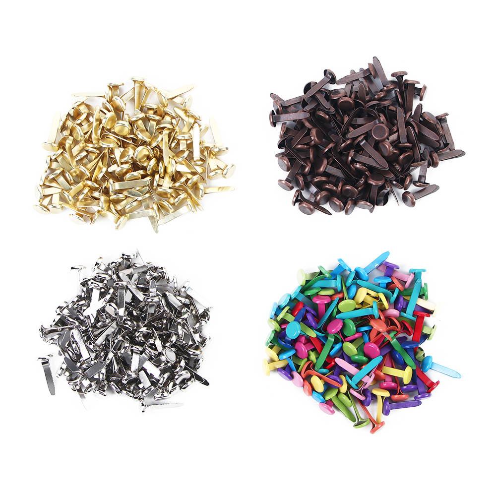 Paper Crafts for Scrapbooking School Brads Paper Fasteners Scrapbooking Supplies Craft Accessory