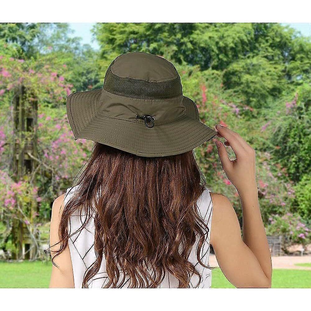 Summer Sun Cap Fishing Hat,UPF 50+ Sun Protection Travel Beach Cap Removable Neck & Face Flap Cover for Man Women (Watermelon Red)