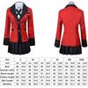 Kakegurui Jabami Yumeko Cosplay Kostüm Halloween Sayaka Compulsive Gambler Anime Schulmädchen Faltenrock Uniform Komplettset