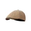 Autumn and Winter Retro Corduroy Forward Hat Fashionable British Style Newsboy Hat  Japanese Street Literary Duck Cap for Men and Women