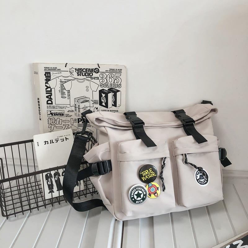 Herren Umhängetasche modische Marke lässig Crossbody tragbar einfach und vielseitig Studentenrucksack neu