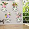 XY9016 Creative Green Plant Wall Decoration Wall Sticker Room Bedroom Wall Decoration Self-adhesive Wall Sticker