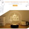 Muslim Ramadan 3D Night Light Table Desk Lamp Light USB Bedroom Child