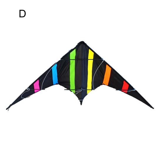 Kite Colorful Large Sound 1.2M Triangle Stunt Kite for Playing