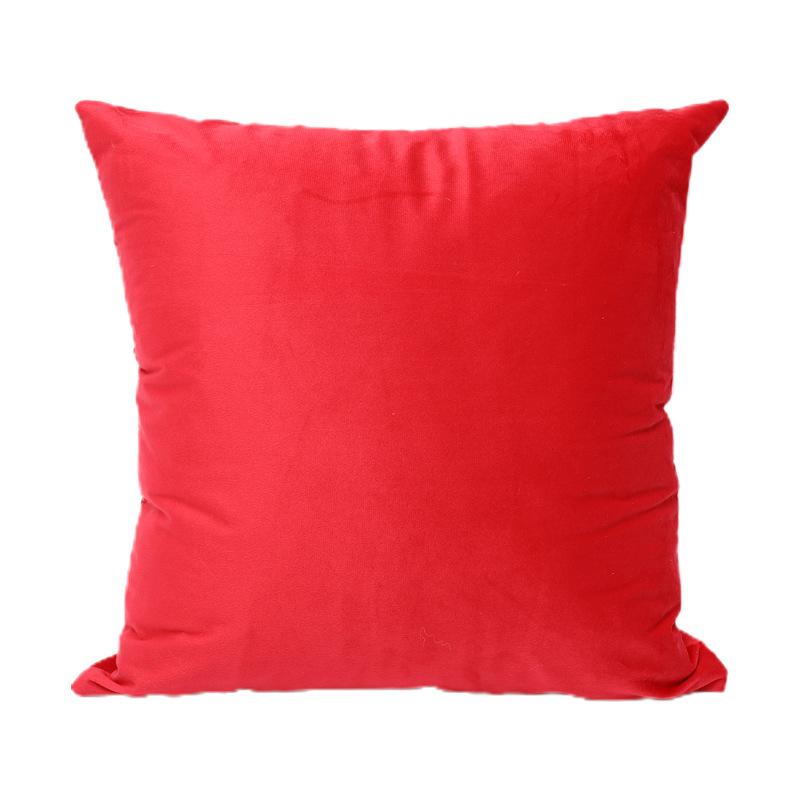 

Скандинавская подушка Квадратная подушка Диванная подушка Гостиная Ин Однотонная Подушка для спины Бархатная подушка 45cm pillowcase