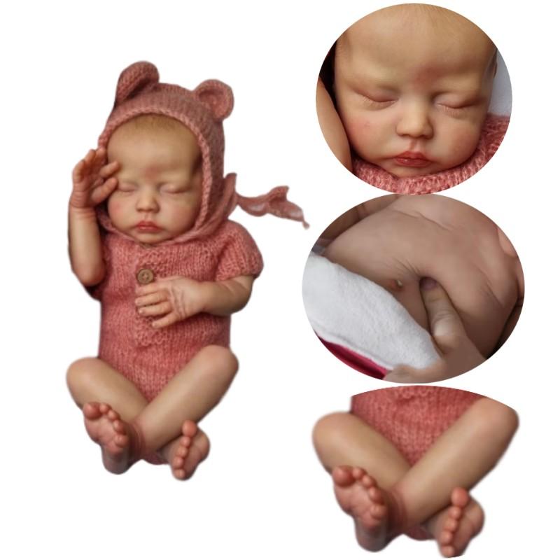 19in Npk Lifelike Reborn Baby Dolls Realistic Newborn Full Body Real Life Toys