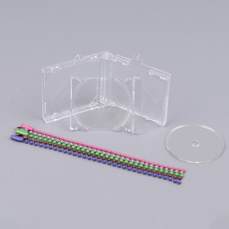 Mini Nfc Functional Cd Disc Case Key Chain Peripheral Commemorative Album Key Holder For Diy Backpack Pendant