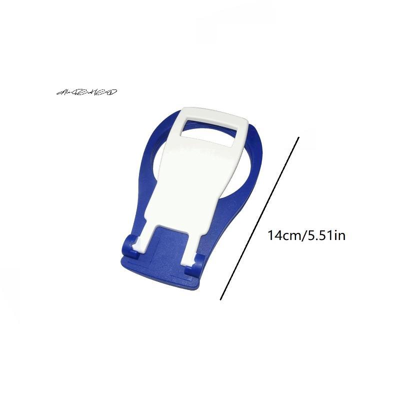 Portable 4-Cup Foldable Carousel Holder Coffee Cup Handle Anti-Scalding Drinking Bottle Bracket for Camping Party Bar Home
