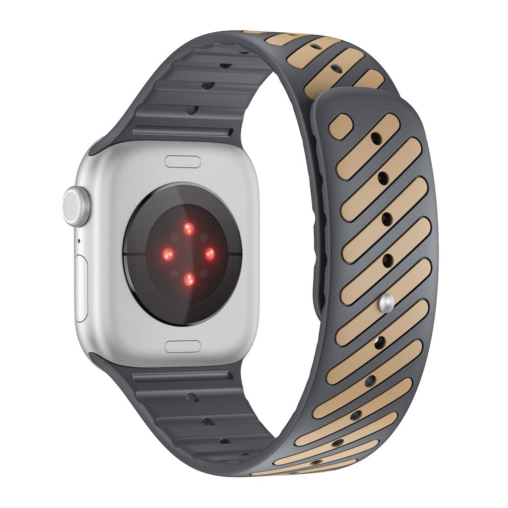 Silicone Soft Watchband For Apple Watch Ultra 3 2 49mm Series 11 10 46mm 45mm 44mm 42mm Sports Loop Strap for iwatch 9 8 7 6 5 4 SE3