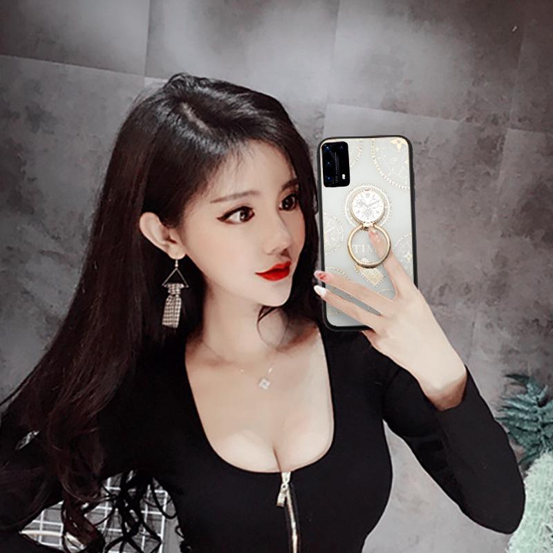Lujosa funda de reloj de diamante para teléfono con soporte de anillo para  Huawei P40 P30 P20 Pro Mate 20 Mate 30 comprar a buen precio — entrega  gratuita, reseñas reales con fotos — Joom