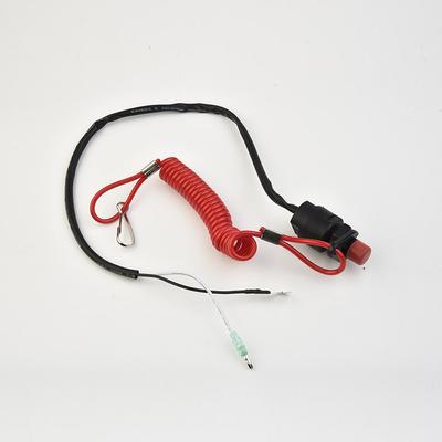 Outboard Cut Off Boat Motor Kill Stop Switch W/Safety Tether Lanyard Motorcycle Equipments Motorcycle Switches
