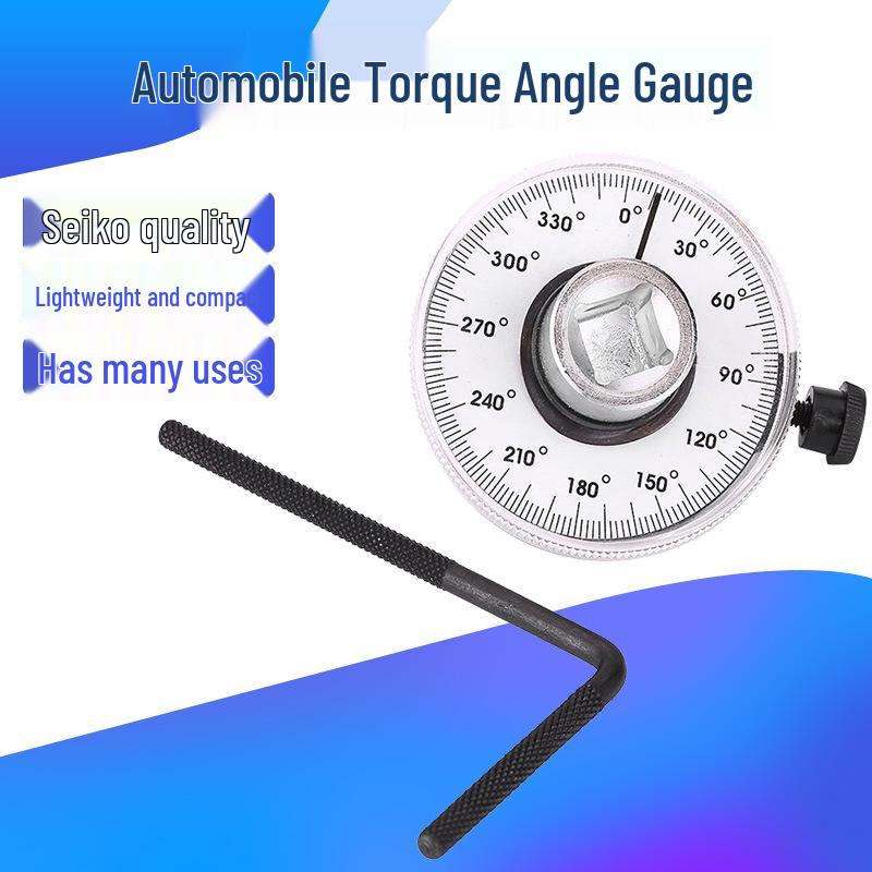 Half-Inch Dial Torque Angle Gauge Wrench