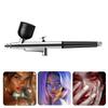 Portable High Pressure Airbrush Guns with Comfortable Grip 0.3mm Nozzle for Long Term Use In Various Creative Setting