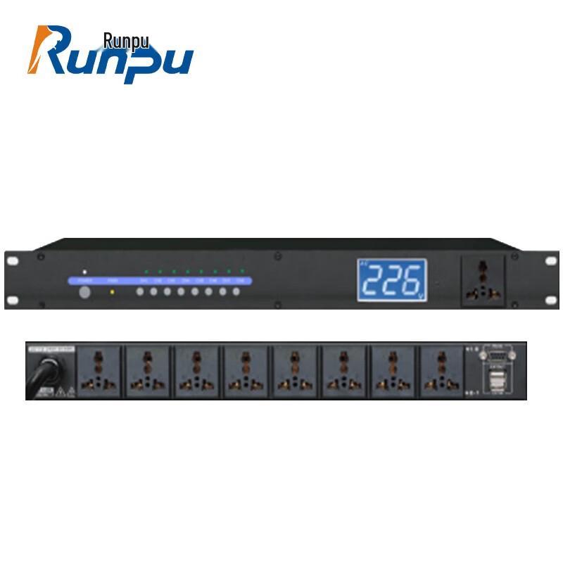 Runpu RP-ZK08 8-Channel A/V Conference Power Sequencer (CN version)