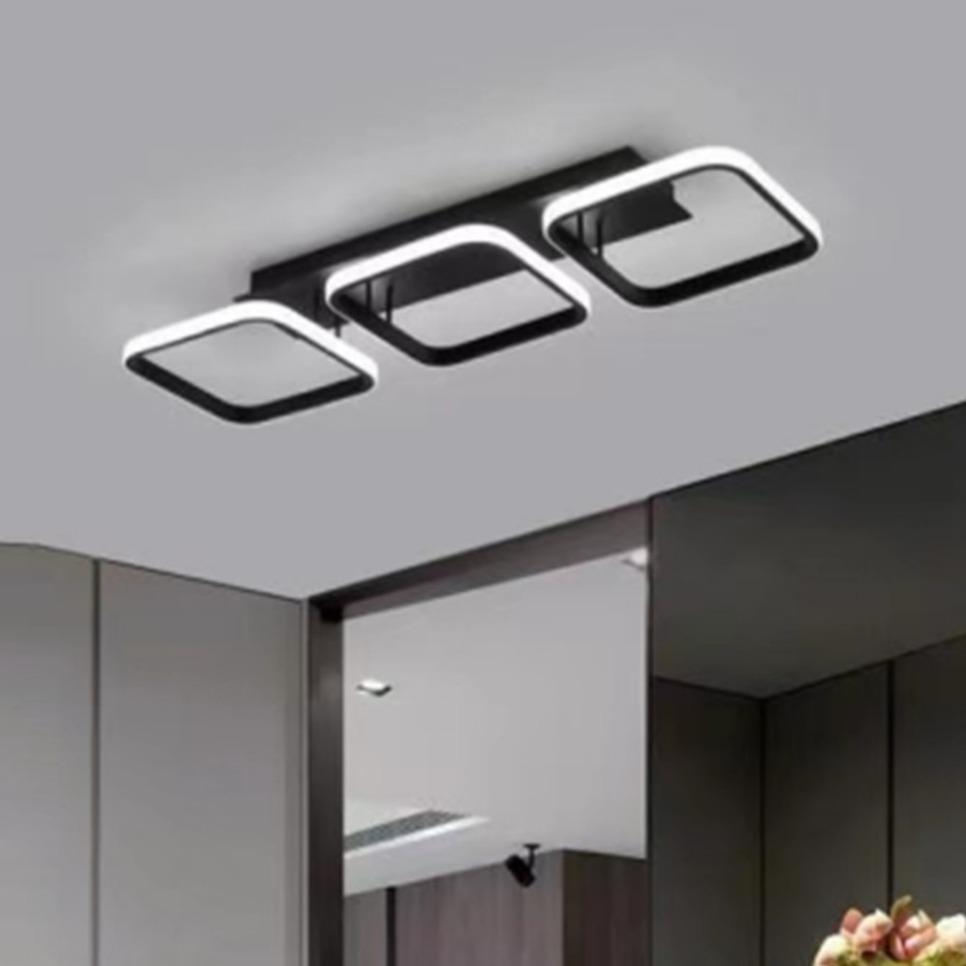 Nordic LED Ceiling Lamp Chandelier for Living Room Corridor 20W 30W Square Round LED Ceiling Light for Kitchen Home Lighting