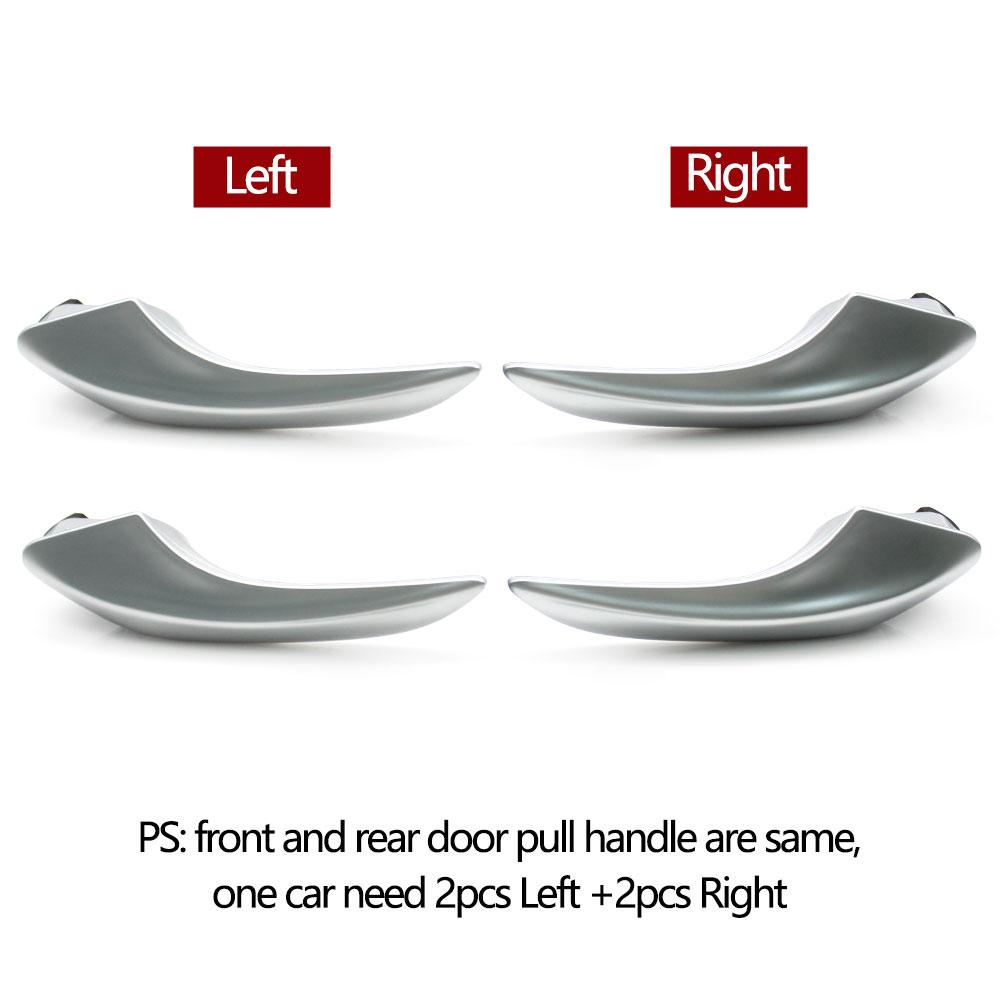 Car Front Rear Left Right Chrome Door Pull Handle For Mercedes Benz C GLC EQC Vito E S Class W205 W253 W293 W447 W448 W213 W222