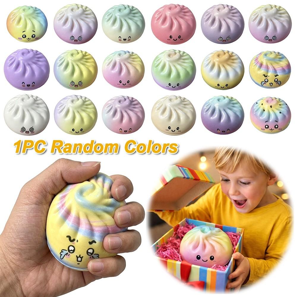 Glitter Dumplings Blind Box Squeeze Toy Stress Relief Sensory Ball  For Stress Anxiety Relief
