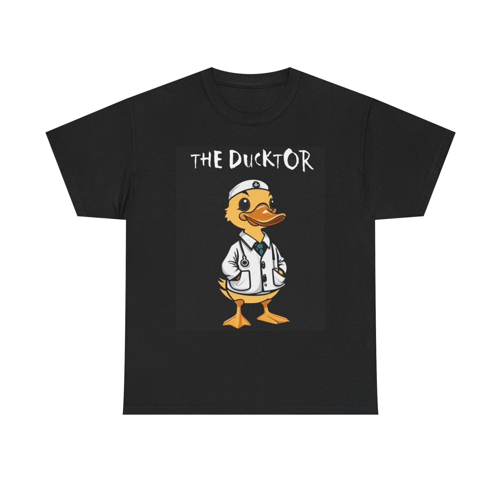 Men s and Women s T-shirts The Ducktor Funny Graphic L