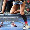 1Pair Calf Compression Sleeves Running Leg Sleeve 20-30Mmhg Socks For Shin Splint Men Women Varicose Vein Fatigue Relief