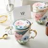 WOOCH Butterfly Ceramic Lidded Mug Gift Set