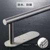 FOMANSH No-Drilling Stainless Steel Kitchen Paper Holder, Stylish Towel Bar, Stainless Steel Towel Hanger, Strong Adhesive Paper Holder for Bathroom,