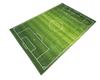 Soccer Sports Rug Sports Grass Soccer Field Carpet for Living Room Home Decor Large Area Rugs Children's Play Non-Slip Floor Mat