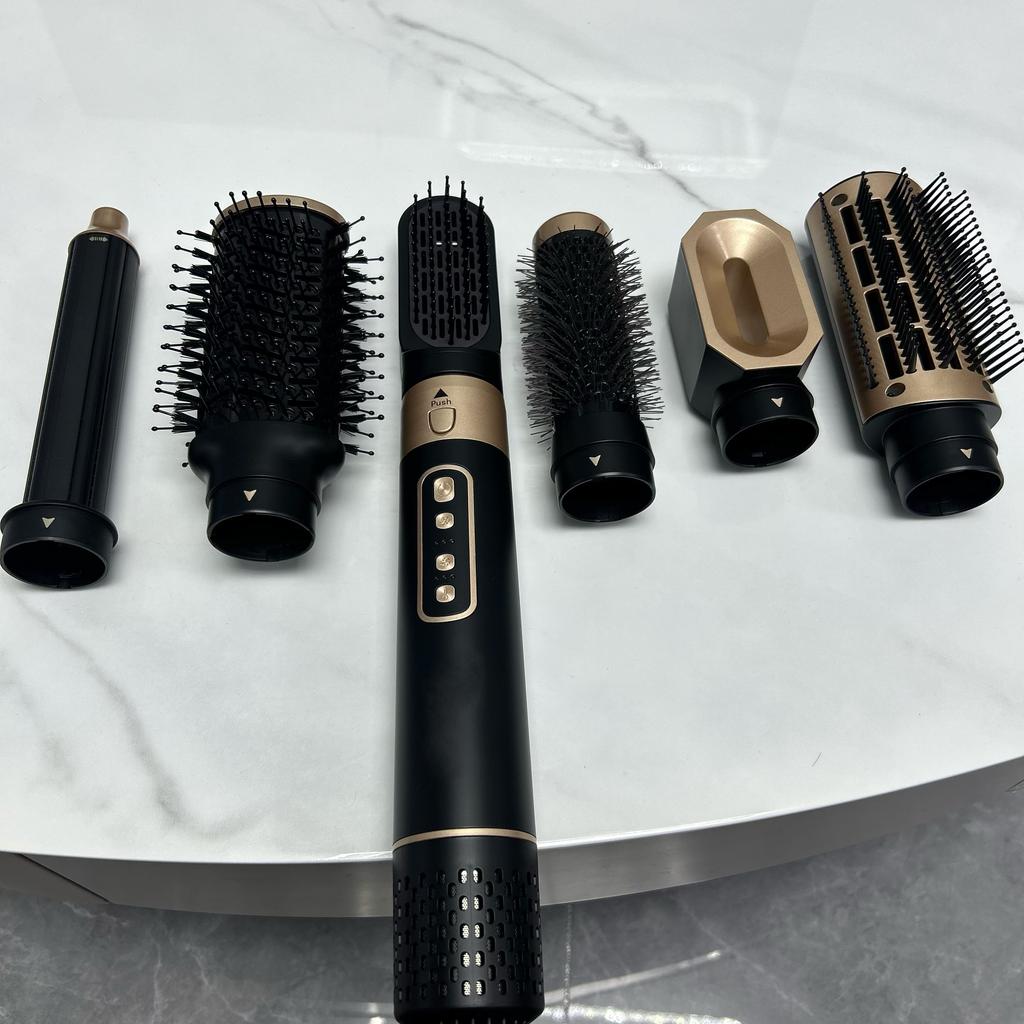 Brand 6 In 1 High Speed Salon Hair Dryer Brush with Ionic & Heat Protection Multi-Function for Hotel Travel & Daily Use