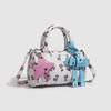 2025 Summer New Women's Handbag Boston Bag Crossbody Bag Bowknot Star Sweet Fashion Small Bag