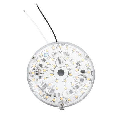 Plafonnier LED de remplacement pour ventilateur de plafond de 3,93 pouces, intensité variable, 18 W, AC 120 V, 2 000 lm, montage magnétique