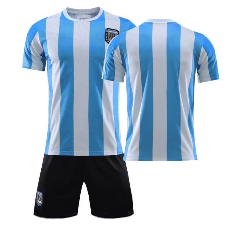 

Argentina Jersey Maradona 1986 Retro Version No. 10 Messi Match Training Football S