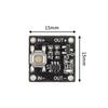 Single Bond Button Bistable Switch Board Module 2.2-5V Continuous Load 2A Low Power Micro One Key Switch 0.5Ua