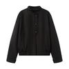 Araltay New Arrival Fashion Style Women's Clothing Fashion Chinese Style Pure Color Textured Buttons Outwear Casual Pants