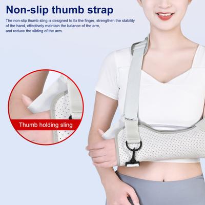 Fracture Protective Shoulder Brace Adjustable Universal Fit Forearm Sling for Children Wrist Elbow Forearm Support